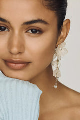 Floral Drop Earrings