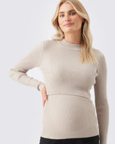 Lift Up Nursing Knit Stone