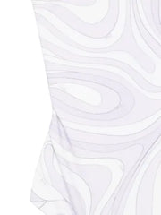 PUCCI halter neck one-piece swimsuit