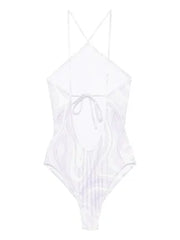 PUCCI halter neck one-piece swimsuit