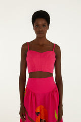 Pink Corset Top