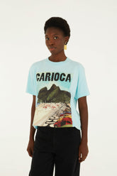 Dois Irmaos Landscape Carioca Relaxed T-Shirt