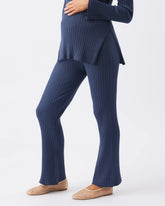 Sienna Rib Knit Pant French Navy