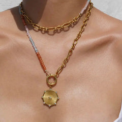 Multi Layer Nea Light Necklace