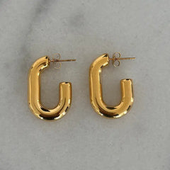 Oval Hoops
