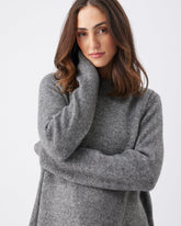 Addison Nursing Knit Charcoal