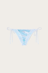Marmo Print Tie Bikini Briefs