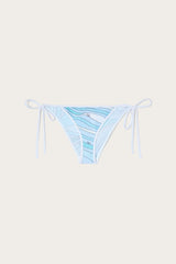 Marmo Print Tie Bikini Briefs