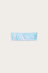 Marmo Print Bandeau Bikini Top