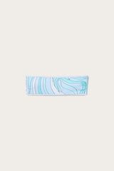 Marmo Print Bandeau Bikini Top