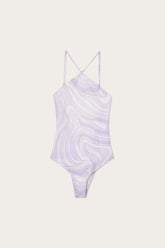 Marmo Print Swimsuit