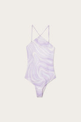 Marmo Print Swimsuit