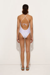 Marmo Print Swimsuit