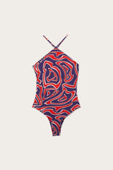 Labirinto Print Swimsuit