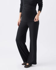 Cindy Rib Pant Black