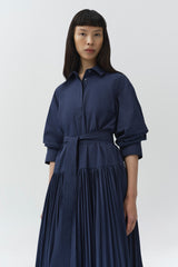 Arlo Belted Cotton Maxi Dress
