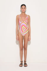 Iride Print Swimsuit