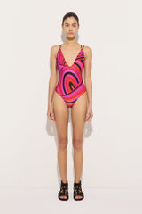 Iride Print Swimsuit