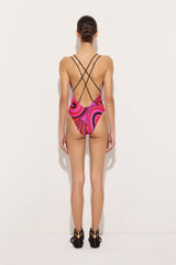 Iride Print Swimsuit