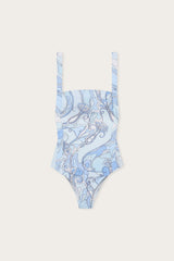 Orchidee Print Swimsuit