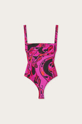 Orchidee Print Swimsuit