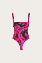 Orchidee Print Swimsuit