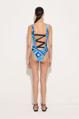 Vivara Print One-Piece Swimsuit