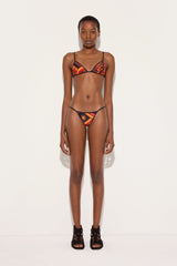 Vivara Print Triangle Bikini Top