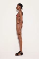 Vivara Print Triangle Bikini Top