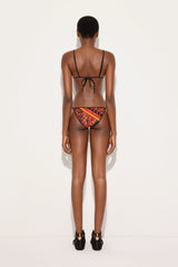 Vivara Print Triangle Bikini Top