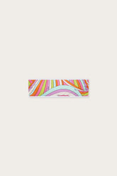 Iride Print Bandeau Bikini Top