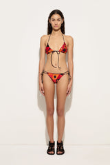 Occhi Print Adjustable Bikini Bottom