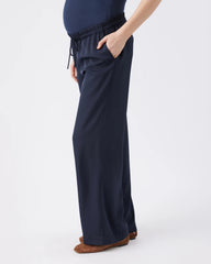 Tamara Satin Pull-On Pant Midnight