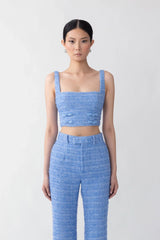Bridgette Tweed Top