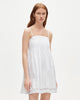 Pintuck Mini Dress In Cotton Poplin
