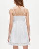 Pintuck Mini Dress In Cotton Poplin