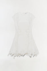 Raquel Embroidered Mini Dress