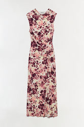Acacia Draped Jersey Midi Dress