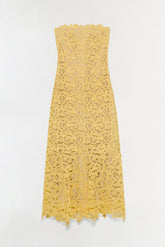 Sera Floral Raffia Bustier Midi Dress