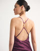Open-Back Hardware Maxi Dress