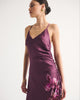 Open-Back Hardware Maxi Dress