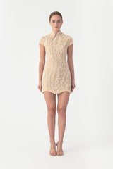 Lori Beaded Mini Dress
