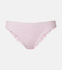 Simkhai Checked bikini bottoms