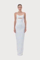 Constance Jacquard Gown