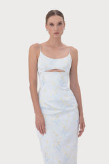 Constance Jacquard Gown