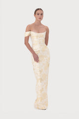 Jackson Jacquard Gown