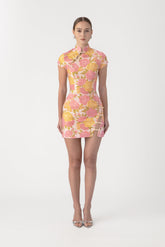 Jada Jacquard Mini Dress