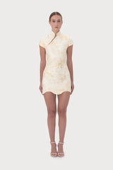 Kiana Jacquard Mini Dress