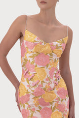 Rosella Jacquard Gown