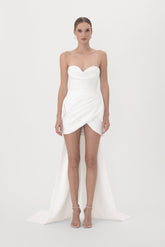 Thea Crepe Mini Dress